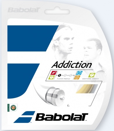 1,35 mm - Tennissaite - Babolat - Addiction - 12 m