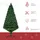 Homcom Weihnachtsbaum Metall, PVC