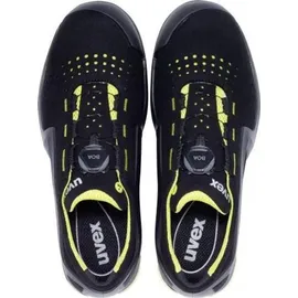 Uvex 1 support BOA S1P ESD, Halbschuhe schwarz, gelb Weite 11 39 - - 39