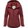 Ragwear Damen warme Wasserdichte Winterjacke mit verstellbarer Kapuze Bevin Warm YOUMODO Wine Red Gr. 4XL - 4XL