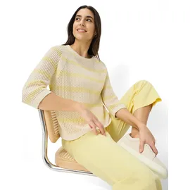 Brax Strickpullover Gelb 40