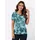 Witt Weiden Druck-Shirt Ozean/Petrol 36