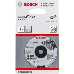 Bosch Schruppscheibe 76x4x10mm ExpertforInox