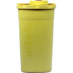 Kanüleneimer 0,2 l gelb für unterwegs 1 St