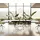 DeLife Edge 200 x 78 x 100 cm weiß-gold-grau