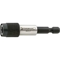 Schnellwechselhalter Innen-6kant D 6,3 Innen-6kant 1/4" Außen-6kant nullmm