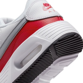 Nike Air Max SC Herren white/wolf grey/university red 40