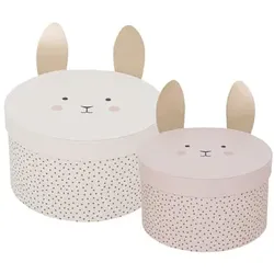 JaBaDaBaDo Aufbewahrungsbox Bunny, 2er Set
