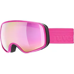 Uvex Skibrille scribble FM pink/pink rosa No Size