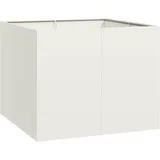 vidaXL Pflanzgefäß 100 x 100 x 80 cm Weiß