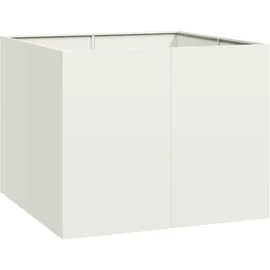 vidaXL Pflanzgefäß 100 x 100 x 80 cm Weiß