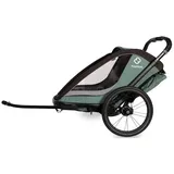 Hamax Cocoon One Einsitzer Green/Black, Grün