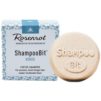 Rosenrot Festes Shampoo Kokos (Normales Haar)