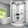 AcquaVapore D58-50T1 Komplettdusche 90 x 90 cm weiß ESG
