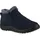 VAN HILL Damen Winter Boots Stiefeletten Bequeme Schuhe 216545 Dunkelblau, 38 - 38