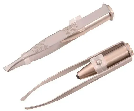 Nippes Pinzette mit LED-Licht