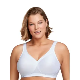 GLAMORISE GLAMORISE, Damen, Gr. 75, Cup H, weiß, 75% Polyester, 20% Nylon, 5% Elasthan, BHs Sport-BH