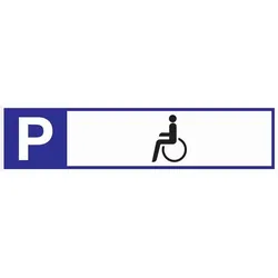 Parkplatzbeschilderung Parkplatz für Behinderte - 369A