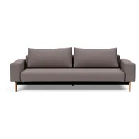 Innovation Living Schlafsofa Idun Stoff Grau Grey