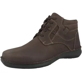 Josef Seibel New Anvers 35,Weite K (Extra weit),Wechselfußbett,Bootee,Booties,halbstiefel,Moro,41 EU | Halbschuh für Herren | Braun 41