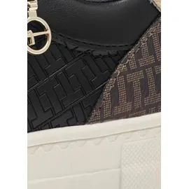 TAMARIS Plateausneaker gold/schwarz Damen 40