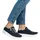 Rieker Plateau-Sneaker Blau/Silber 42