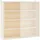 vidaXL Sammlervitrine 40 x 8,5 x 37 cm Braun/Transparent