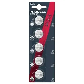 Procell Knopfzelle CR 2025 3,0 V 5 St.