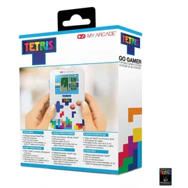 My Arcade GO Gamer Tetris 301 Jeux EN 1 Transparent + Tetris