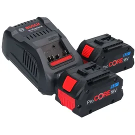 Bosch GSB 18V-55 Professional inkl. 2 x ProCORE Akku 5,5 Ah + Ladegerät