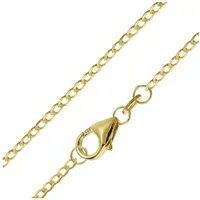 trendor Panzerkette für Anhänger Gold 333/8K Collierkette 1,6 mm, 40 cm
