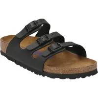 Birkenstock Florida Weichbettung Birko-Flor schwarz 36