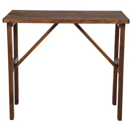 Fun Star Tessin Stehtisch 125 x 79 x 108 cm Braun