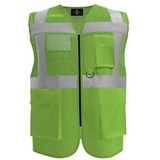 korntex Warnweste Multifunkitons-Warnweste Mesh Multifunction Vest 4XL