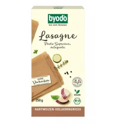 Byodo Lasagne Vollkorn integrale bio