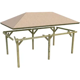 Karibu Perida Set mit Schindeln