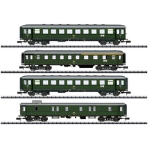 Trix MiniTrix 18709 N 4er-Set Personenwag. Nahverkehr der DB, MHI