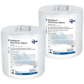 MaiMed® MyClean Wipes premium Desinfektionstücher L, 140 Blatt St