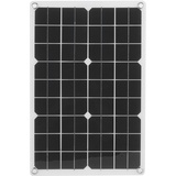 Bewinner 50W Faltbares Solarpanel Solar ladegerät Solarmodul, IP65 wasserdicht Monokristallines Solarpanel mit Dual USB Port Design, kompakter Laderegler für Camping Garten Laptop