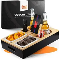 newhabitat Couchbutler Couchbar Snackbox Personalisierbar inkl. Geschenkbox