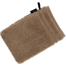 VOSSEN Vienna Style Supersoft Waschhandschuh 22 x 16 cm camel 