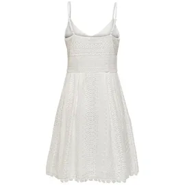Only Trägerkleid Weiß 34