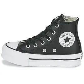 Converse Chuck Taylor All Star Eva Lift Leather Foundation Hi in Schwarz,