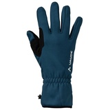 Vaude Trainingshandschuhe Basodino Gloves II mit Touchscreen-Fingerkuppe blau