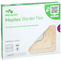 CC Pharma GmbH Mepilex Border Flex Schaumverb.haft.7.5x7.5 cm