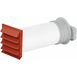 Naber 4051075, PRIME flow P-K-Klima flow 150 Mauerkasten, ziegelrot