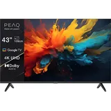 PEAQ PTV 43GU-5024T 43" 4K UHD Google TV