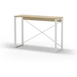 CaliCosy ARCHIE Konsolentisch 110 x 35 x 76 cm Weiß
