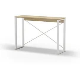 CaliCosy ARCHIE Konsolentisch 110 x 35 x 76 cm Weiß