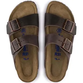 Birkenstock Arizona Nubukleder geölt schmal habana 38